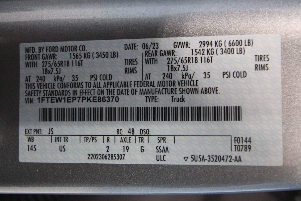 Used 2023 Ford F150 XLT w/ Equipment Group 302A High image 47