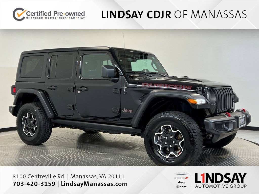 Certified 2023 Jeep Wrangler Unlimited Rubicon
