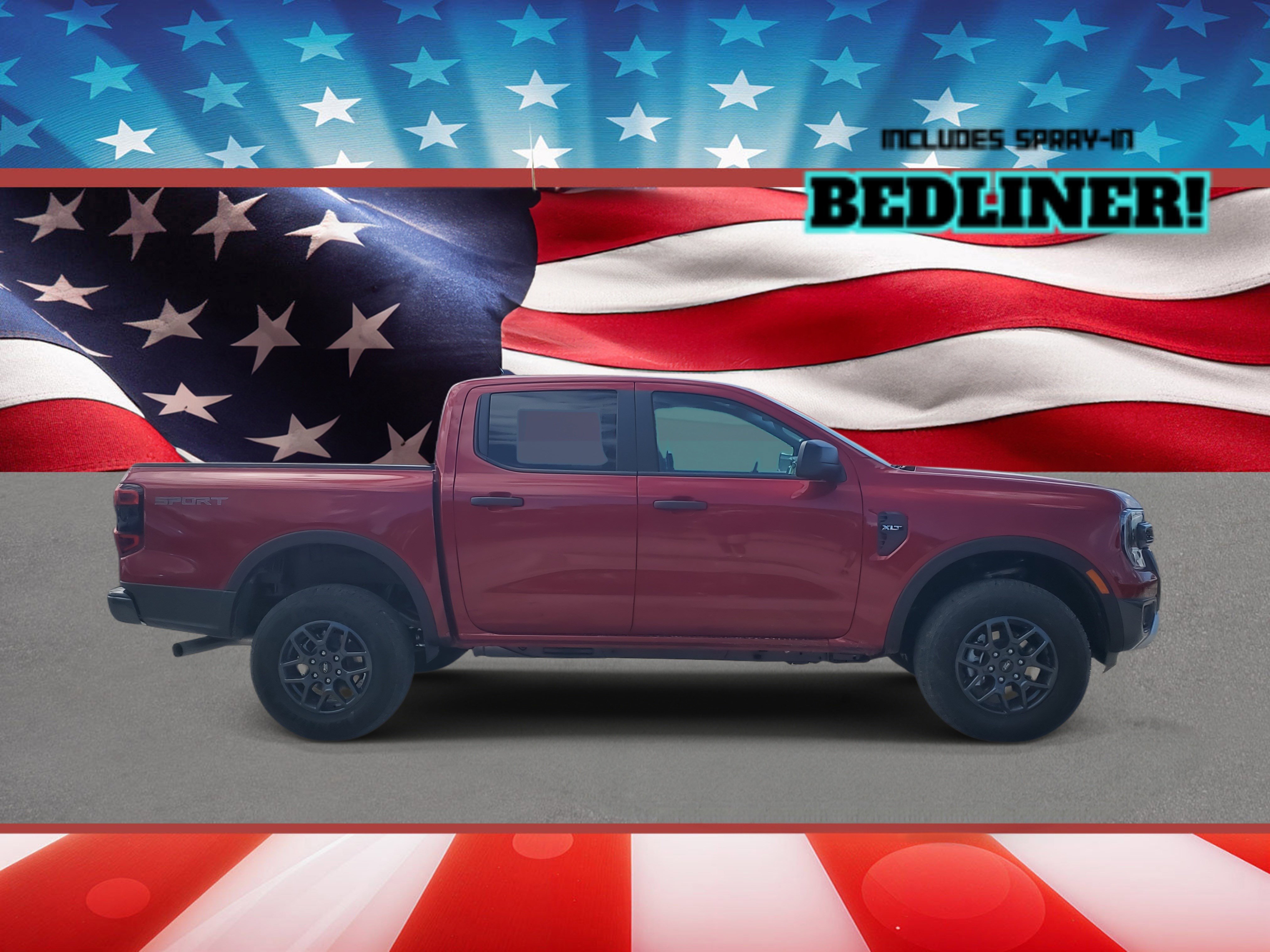 New 2025 Ford Ranger XLT w/ Trailer Tow Package RWD image 1