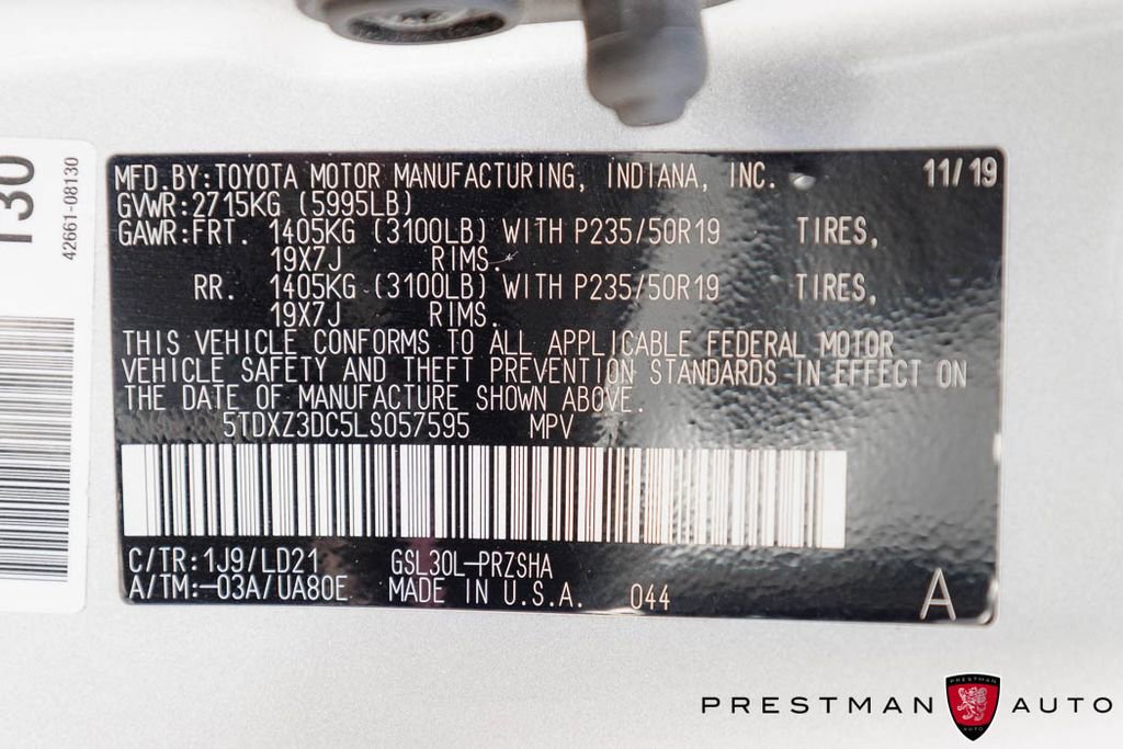 Used 2020 Toyota Sienna SE FWD image 44