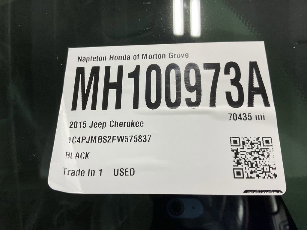 Used 2015 Jeep Cherokee Trailhawk w/ Comfort/Convenience Group image 32