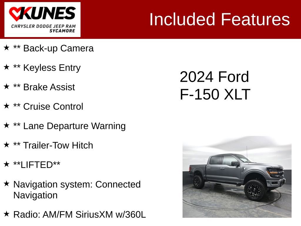 Used 2024 Ford F150 XLT image 3