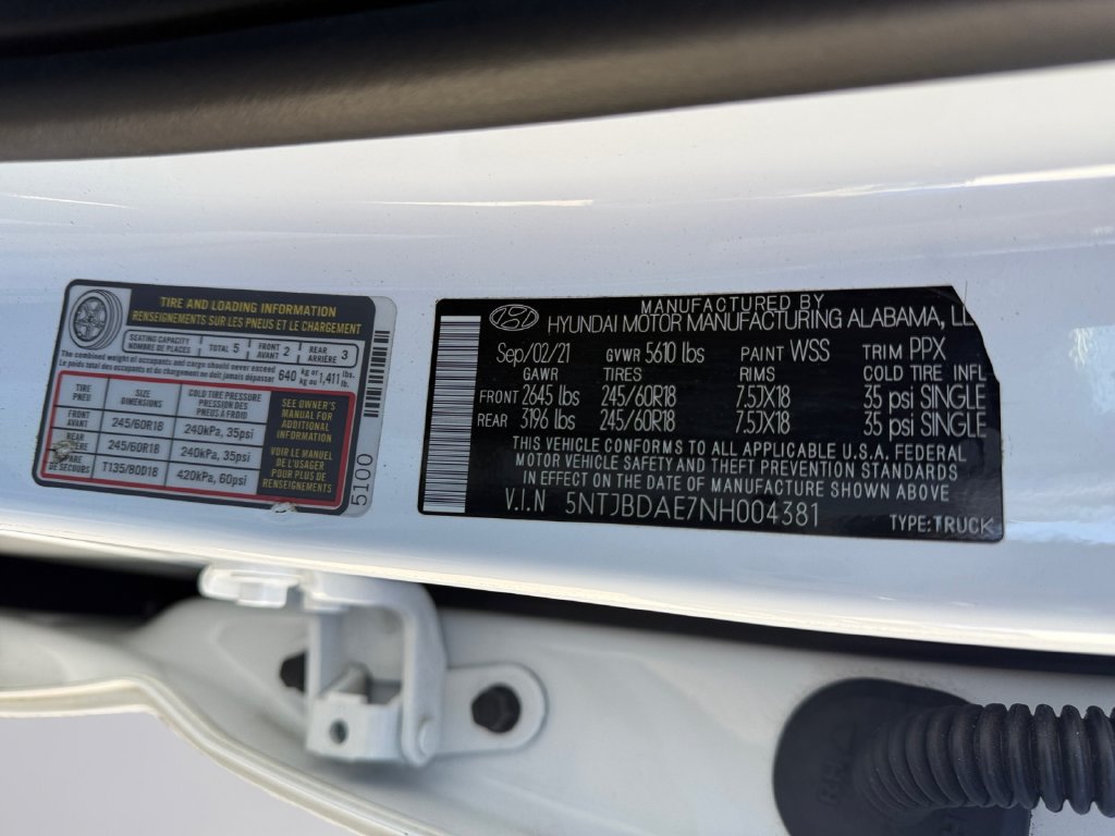 Used 2022 Hyundai Santa Cruz SEL AWD/4WD image 20