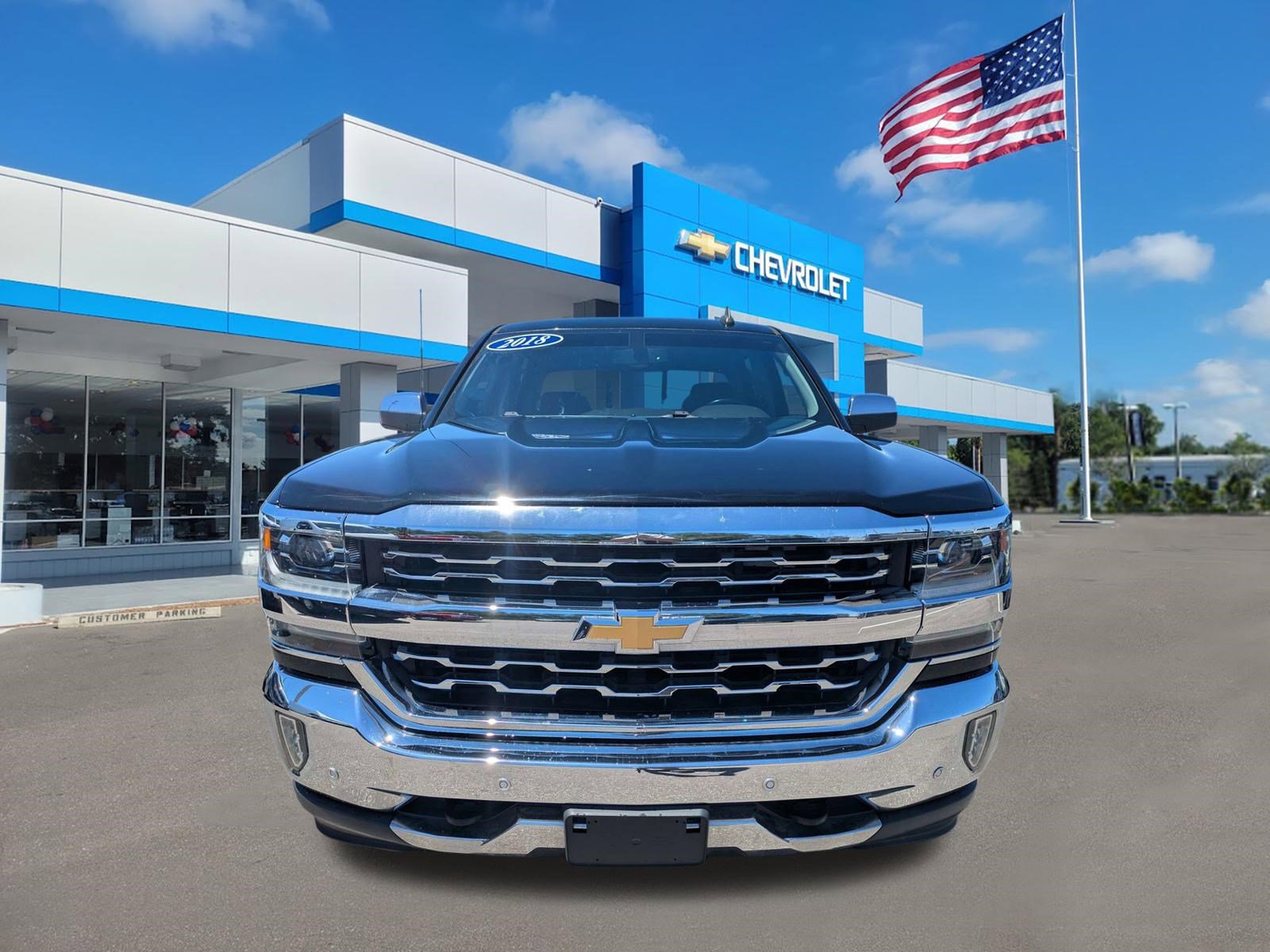 Used 2018 Chevrolet Silverado 1500 LTZ w/ Sport Package AWD/4WD image 9