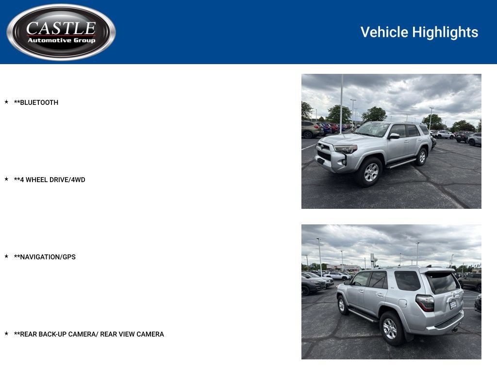 Used 2016 Toyota 4Runner SR5 AWD/4WD image 3