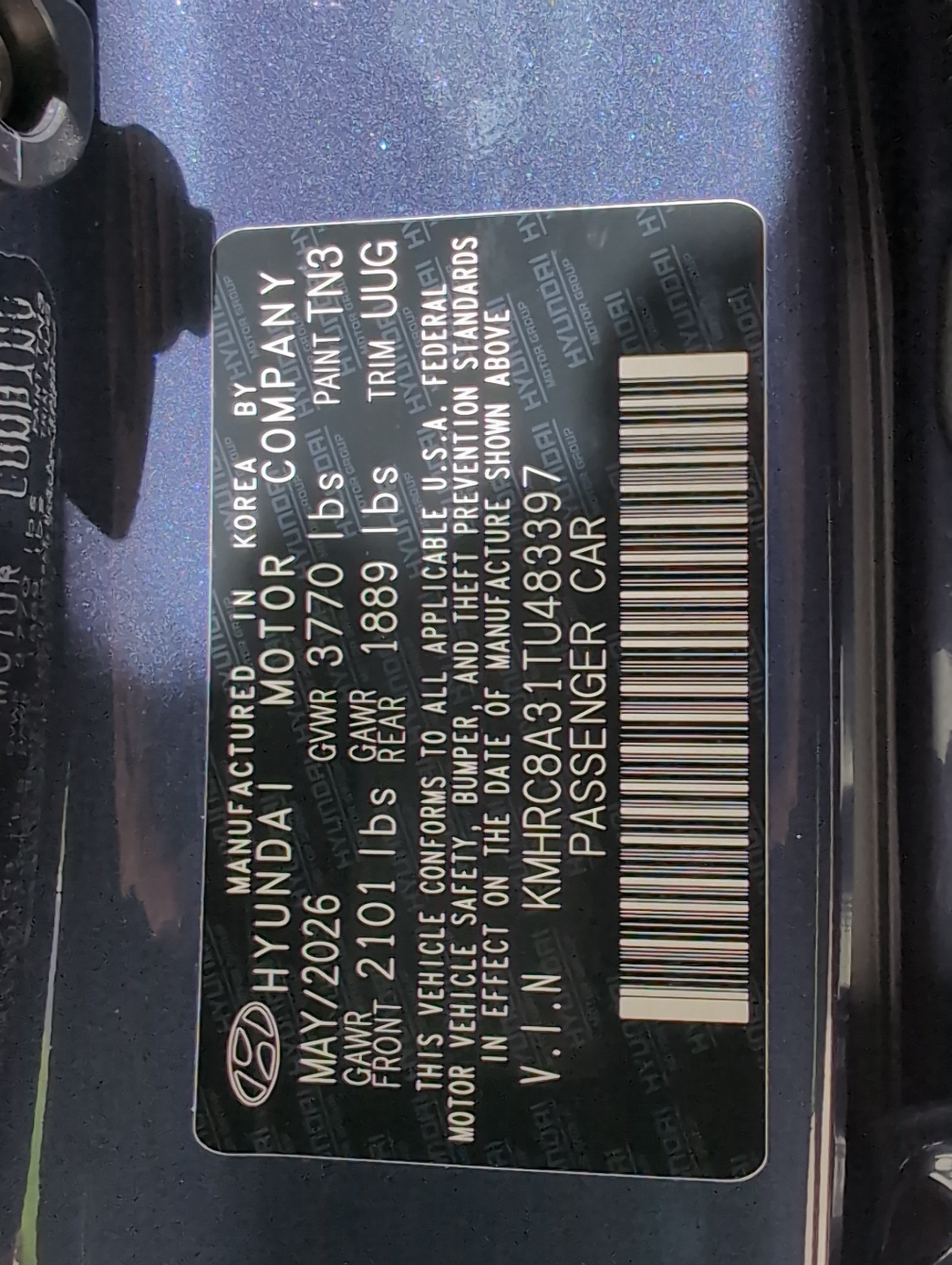Used 2026 Hyundai Venue SEL FWD image 33