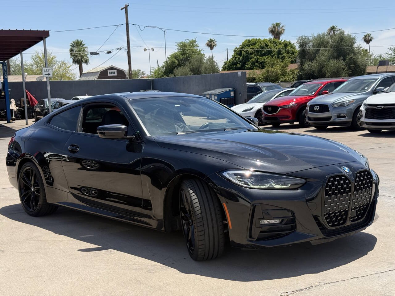 Used 2021 BMW 430i Coupe w/ M Sport Package RWD image 3