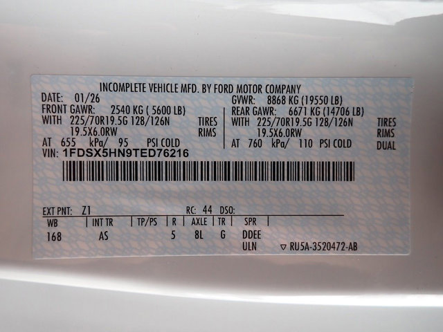 New 2026 Ford F550 4x4 Supercab Super Duty image 16