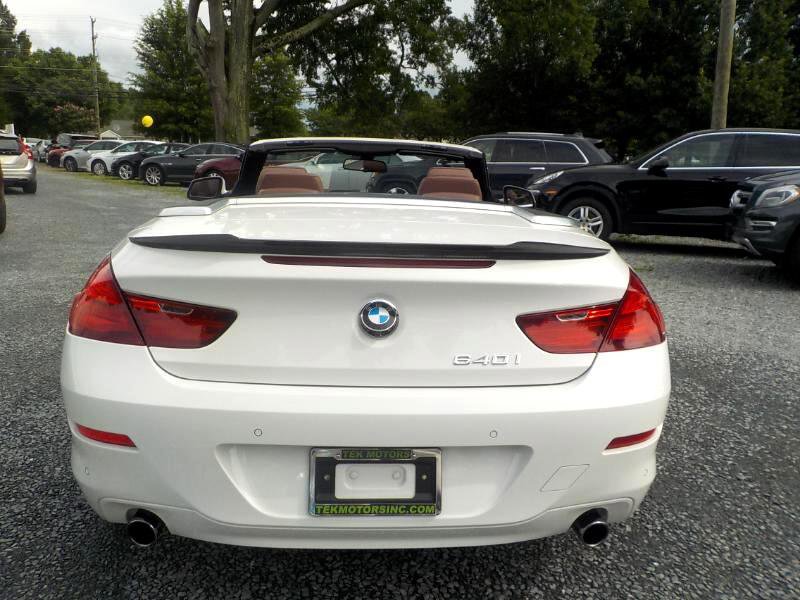 Used 2012 BMW 640i Convertible w/ Luxury Seating Pkg image 4