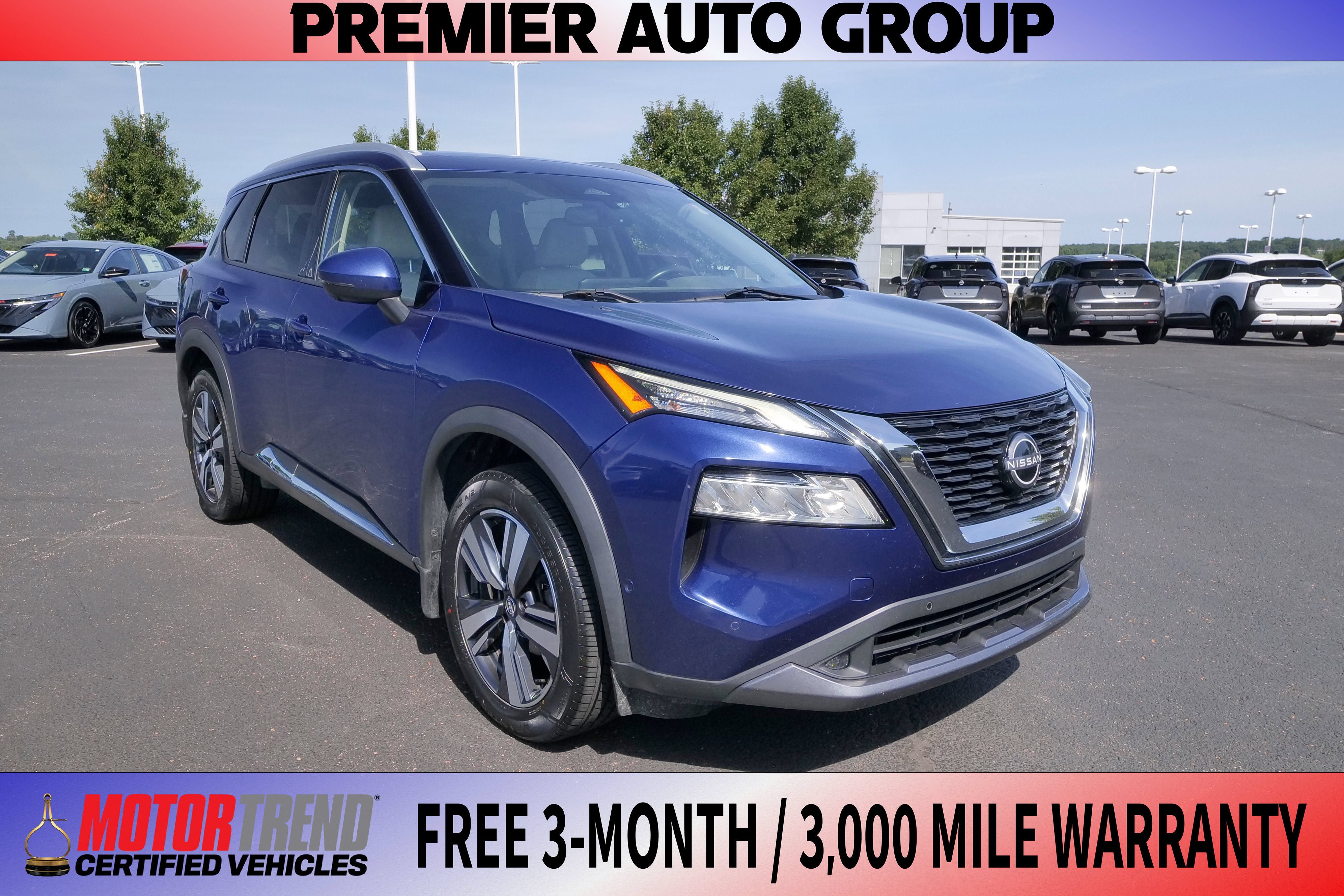 Used 2022 Nissan Rogue SL w/ SL Premium Package AWD/4WD image 1