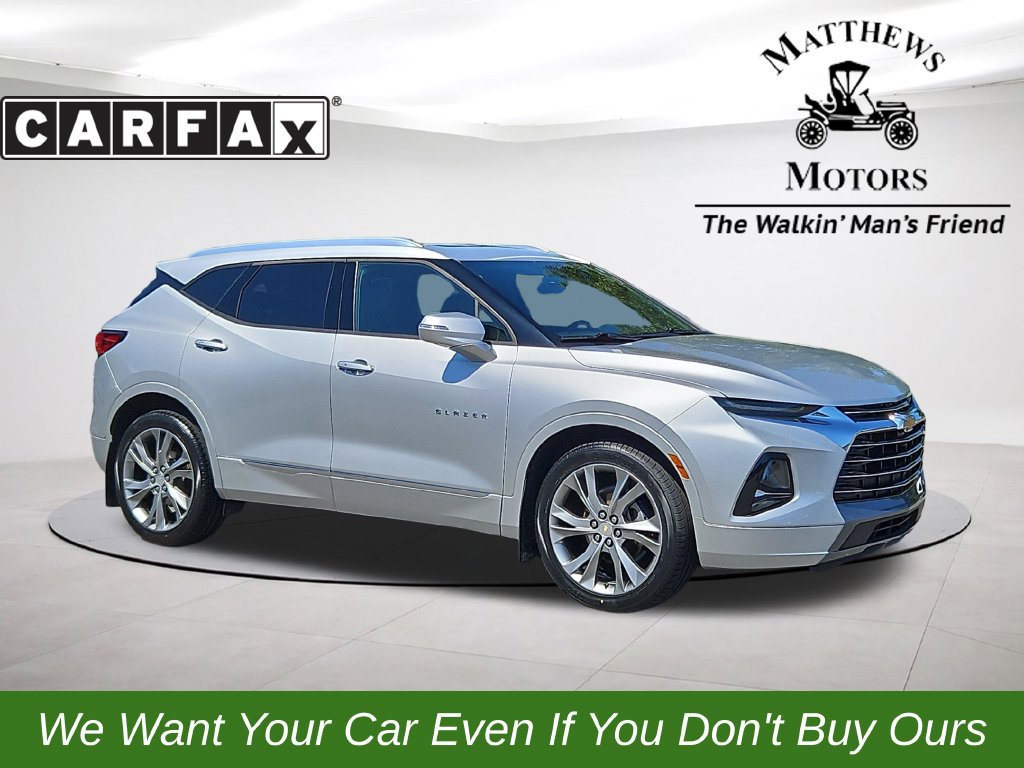 Used 2019 Chevrolet Blazer Premier w/ Sun and Wheels Package