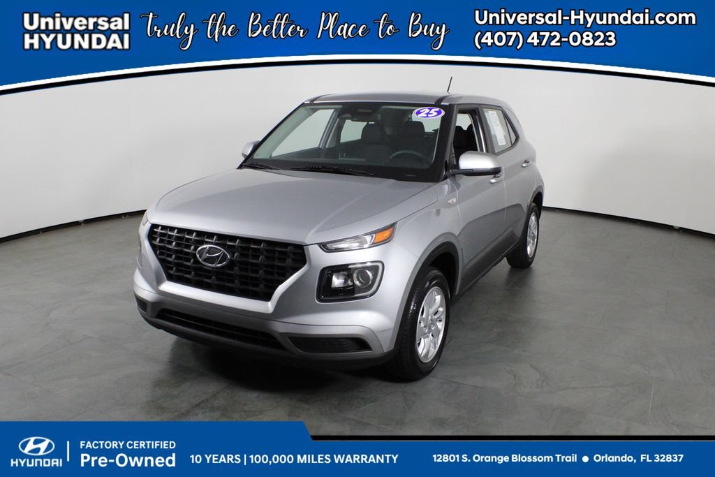 Certified 2025 Hyundai Venue SE