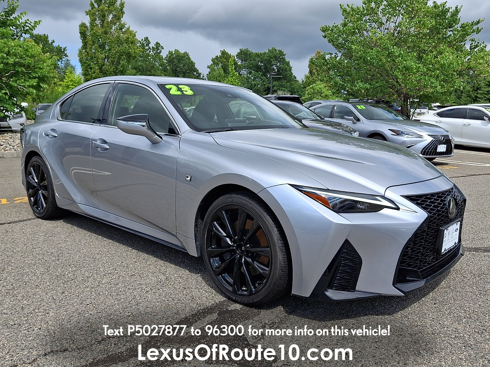 Certified 2023 Lexus IS 350 F Sport w/ Memory Package AWD/4WD image 1