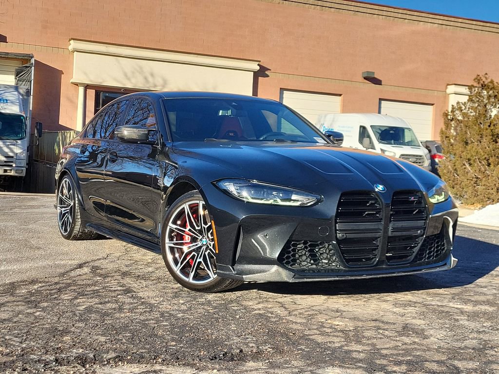 Used 2022 BMW M3 Competition w/ Executive Package AWD/4WD image 2