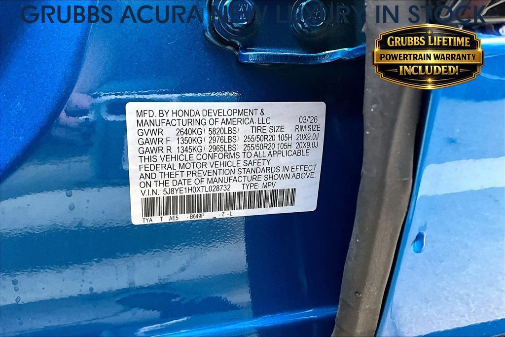 New 2026 Acura MDX A-Spec AWD/4WD image 17