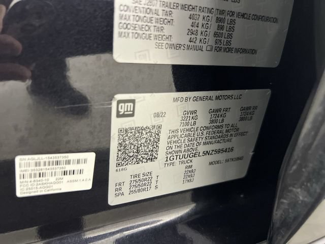 Used 2022 GMC Sierra 1500 Denali w/ Denali Reserve Package AWD/4WD image 35