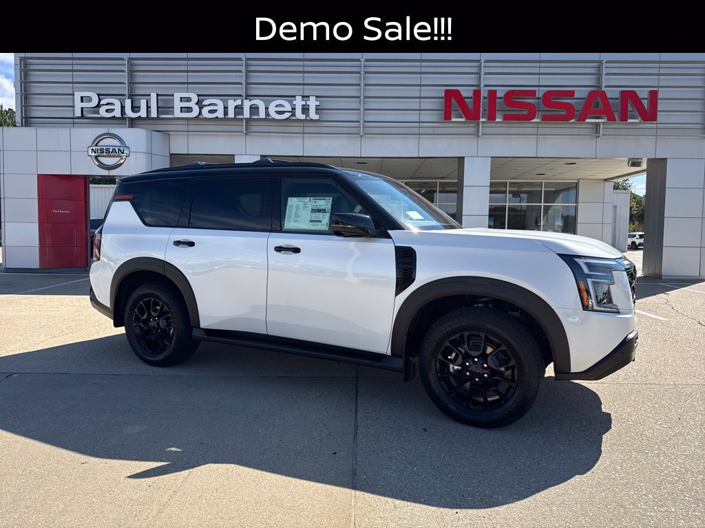 New 2026 Nissan Armada PRO-4X w/ Captain's Chari Seat Package
