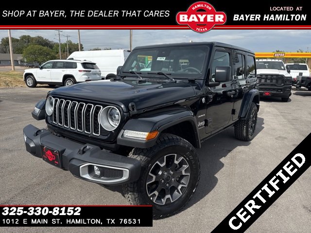 Used 2024 Jeep Wrangler Sahara w/ Technology Group image 1