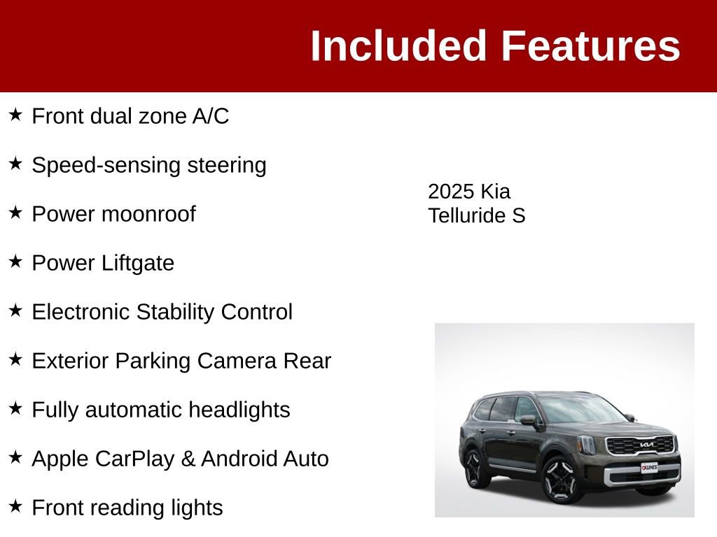Used 2025 Kia Telluride S AWD/4WD image 4