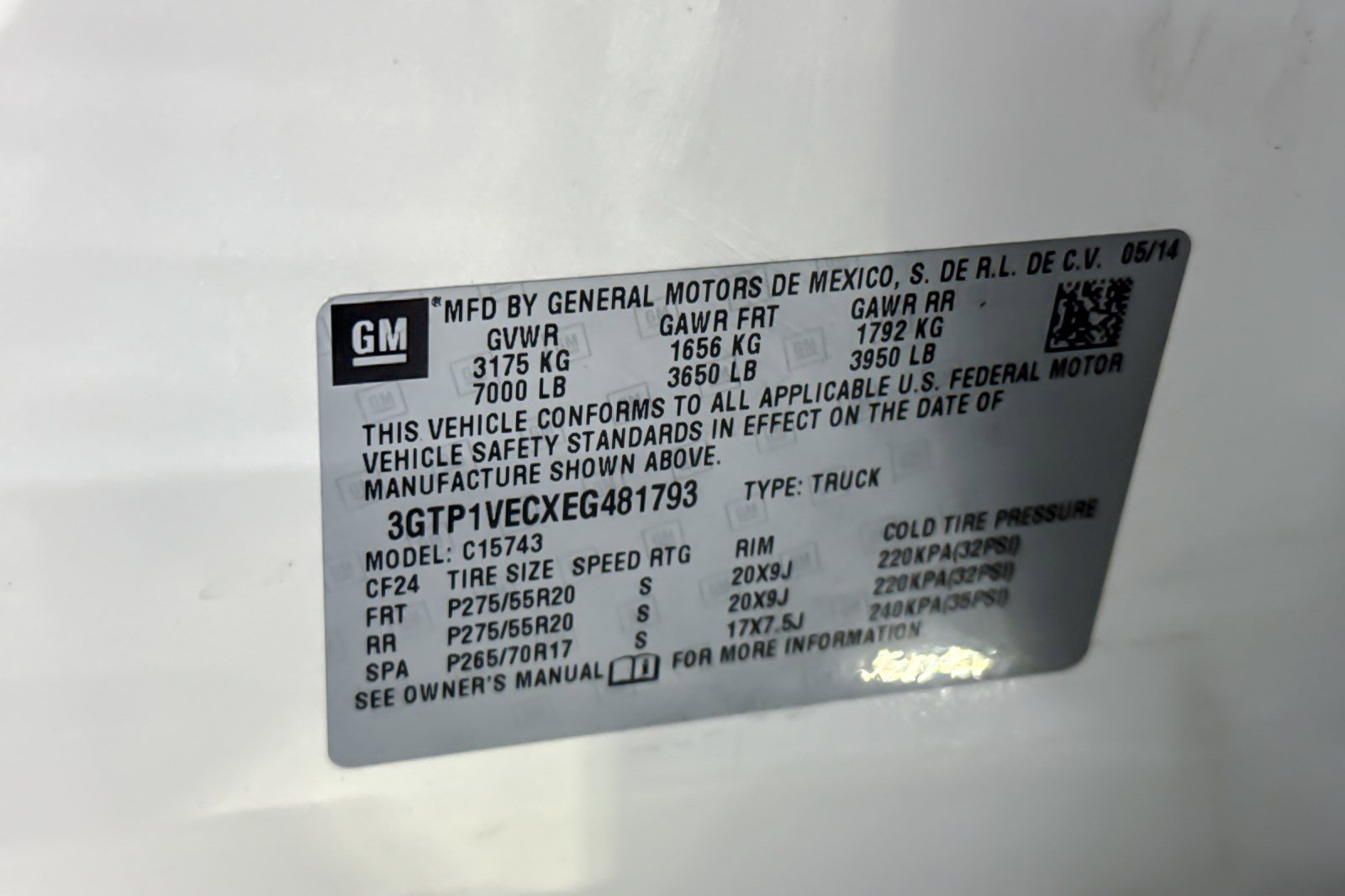 Used 2014 GMC Sierra 1500 SLT w/ SLT Crew Cab Value Package RWD image 20