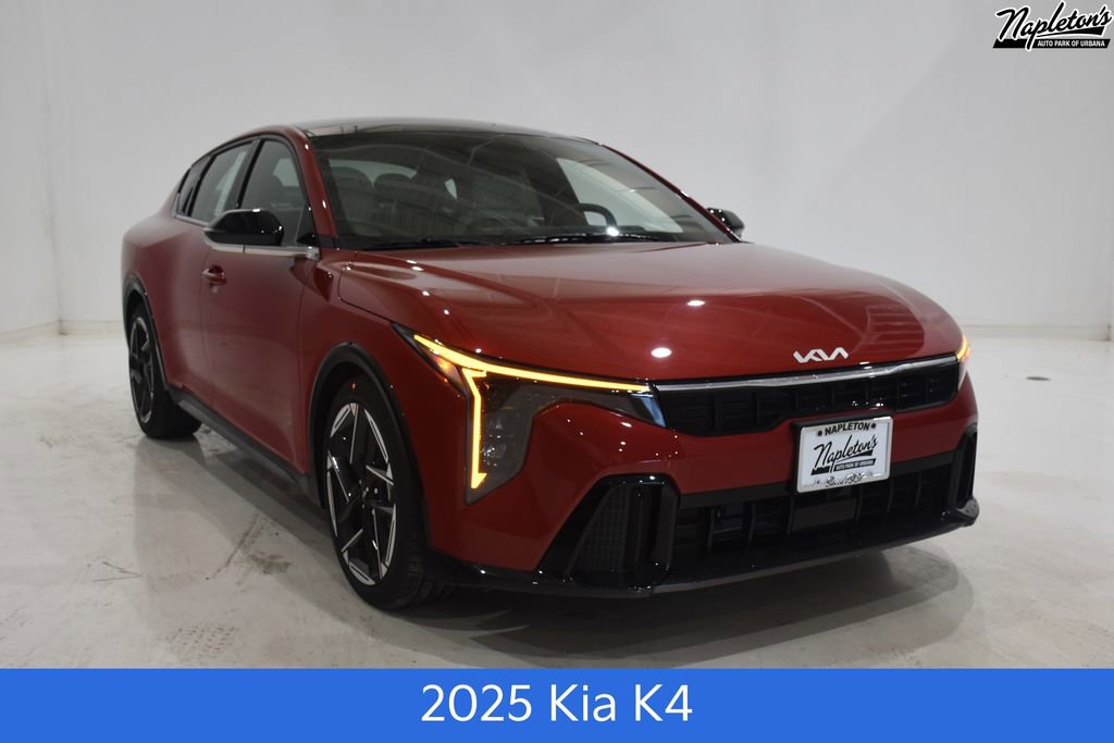 New 2025 Kia K4 GT-Line w/ GT-Line Premium Package