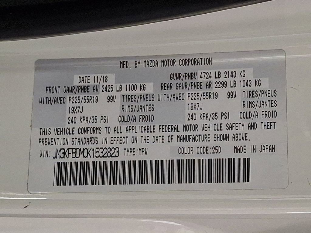 Used 2019 MAZDA CX-5 Grand Touring image 28