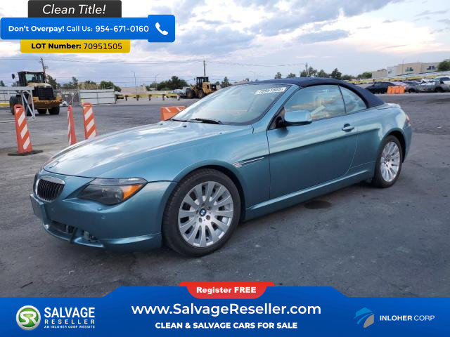 Used 2005 BMW 645Ci Convertible