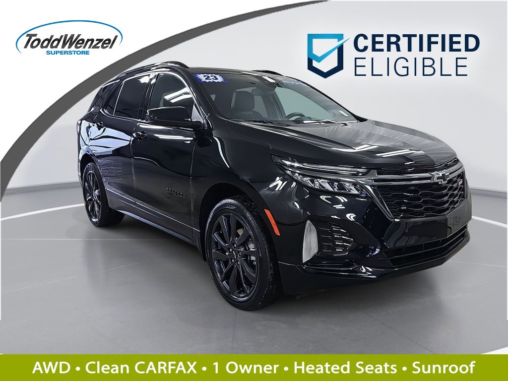 Certified 2023 Chevrolet Equinox RS w/ LPO, Floor Liner Package image 1