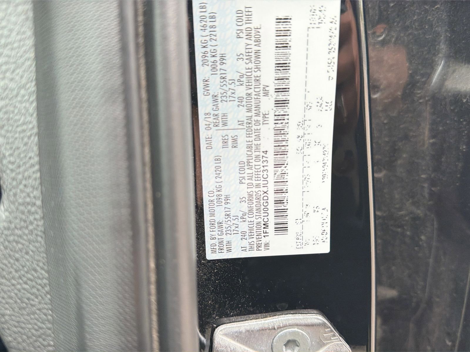 Used 2018 Ford Escape SE FWD image 37