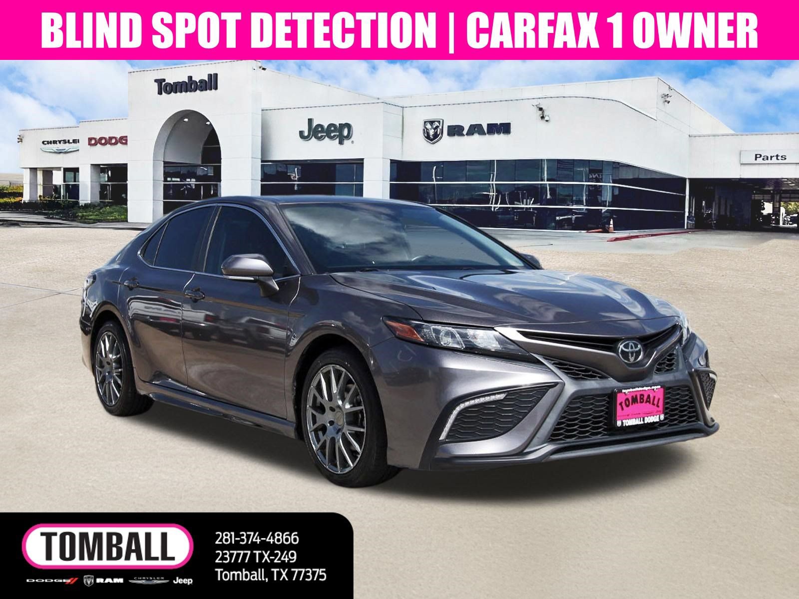 Used 2022 Toyota Camry SE w/ Convenience Package FWD image 1