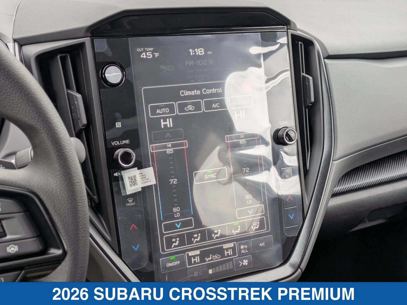 Certified 2026 Subaru Crosstrek 2.5i Premium AWD/4WD image 23