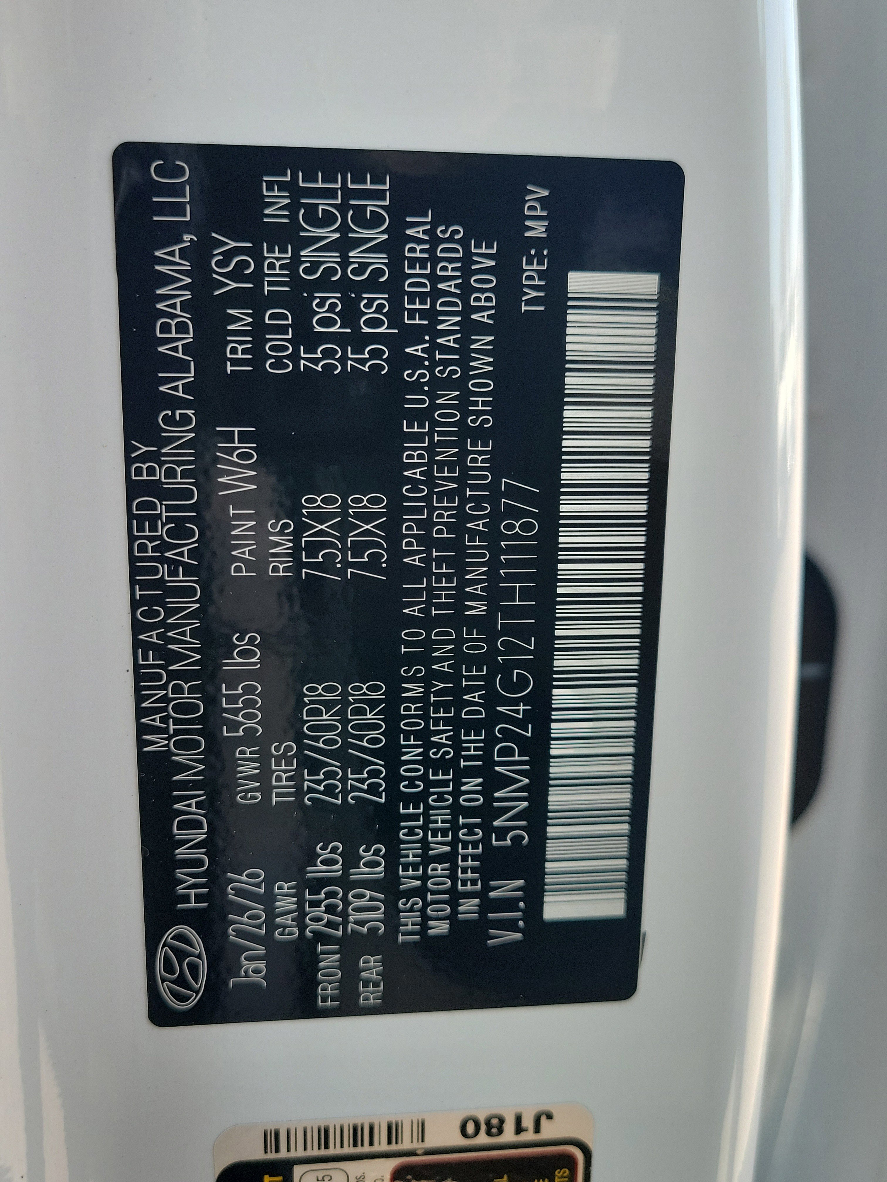 New 2026 Hyundai Santa Fe SEL image 56