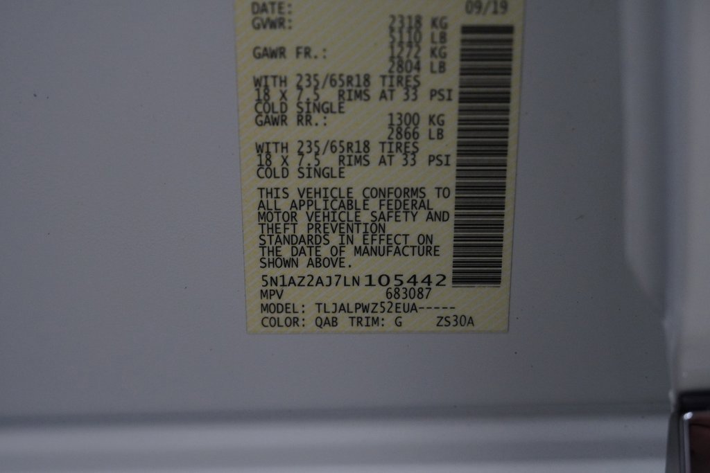 Used 2020 Nissan Murano S image 54