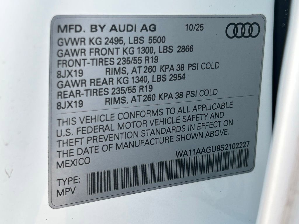 Used 2025 Audi Q5 Premium w/ Convenience Package image 62