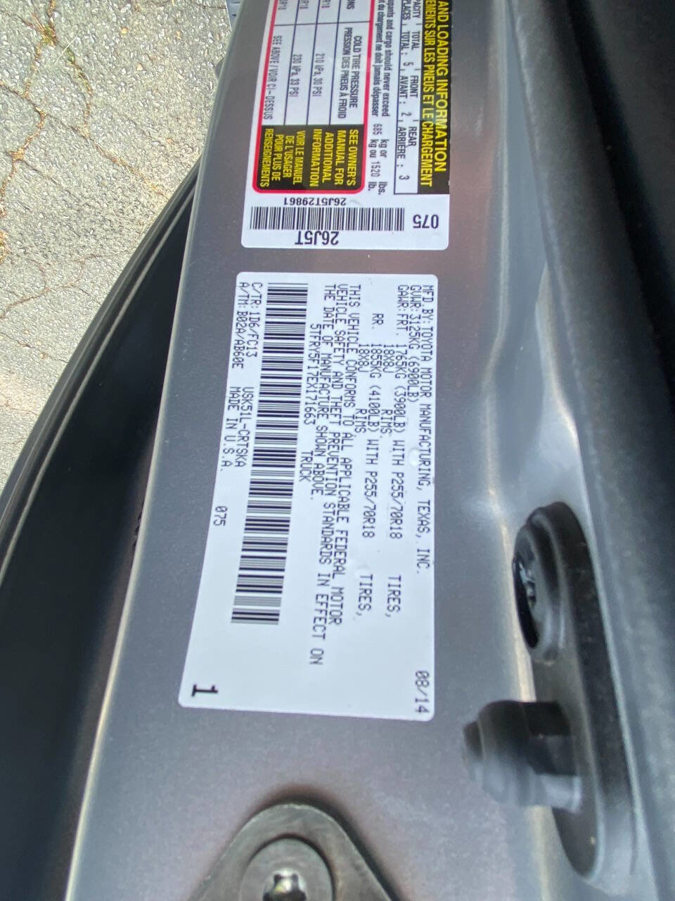 Used 2014 Toyota Tundra SR5 w/ SR5 Upgrade Package image 55