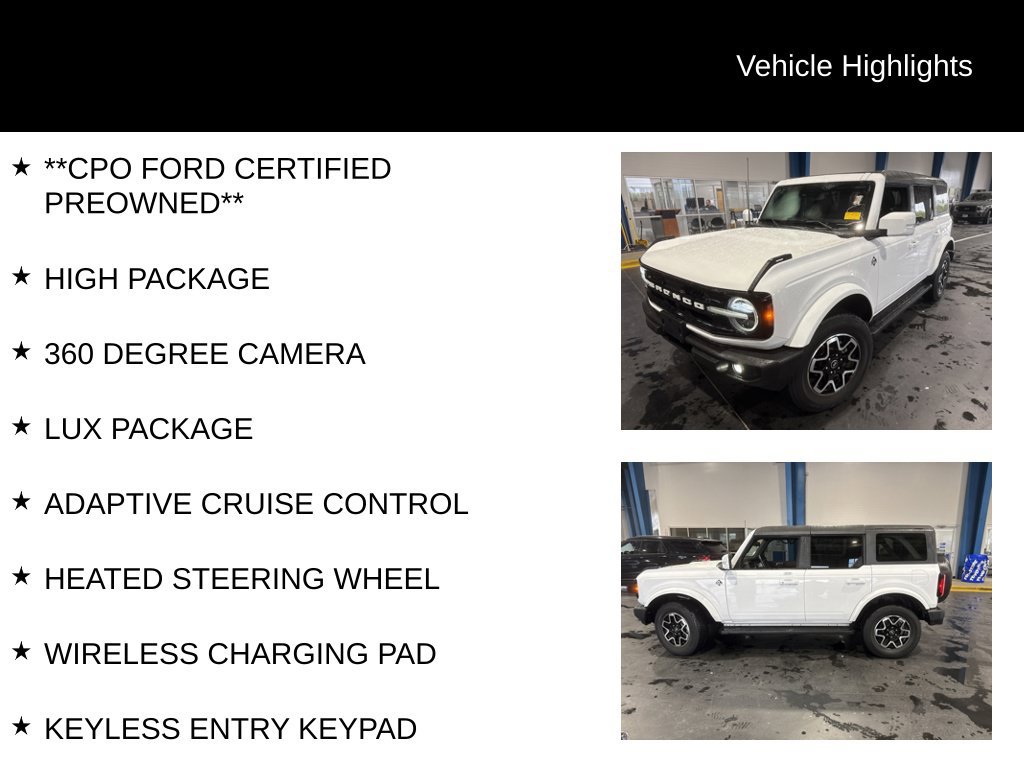 Used 2023 Ford Bronco Outer Banks AWD/4WD image 5