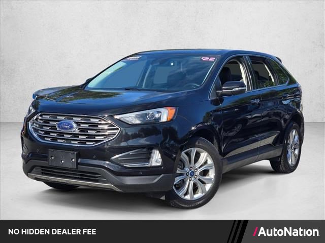 Used 2022 Ford Edge Titanium AWD/4WD image 1