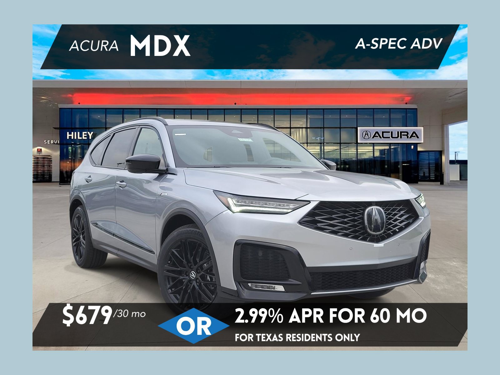 New 2026 Acura MDX A-Spec w/ Advance Package AWD/4WD image 1