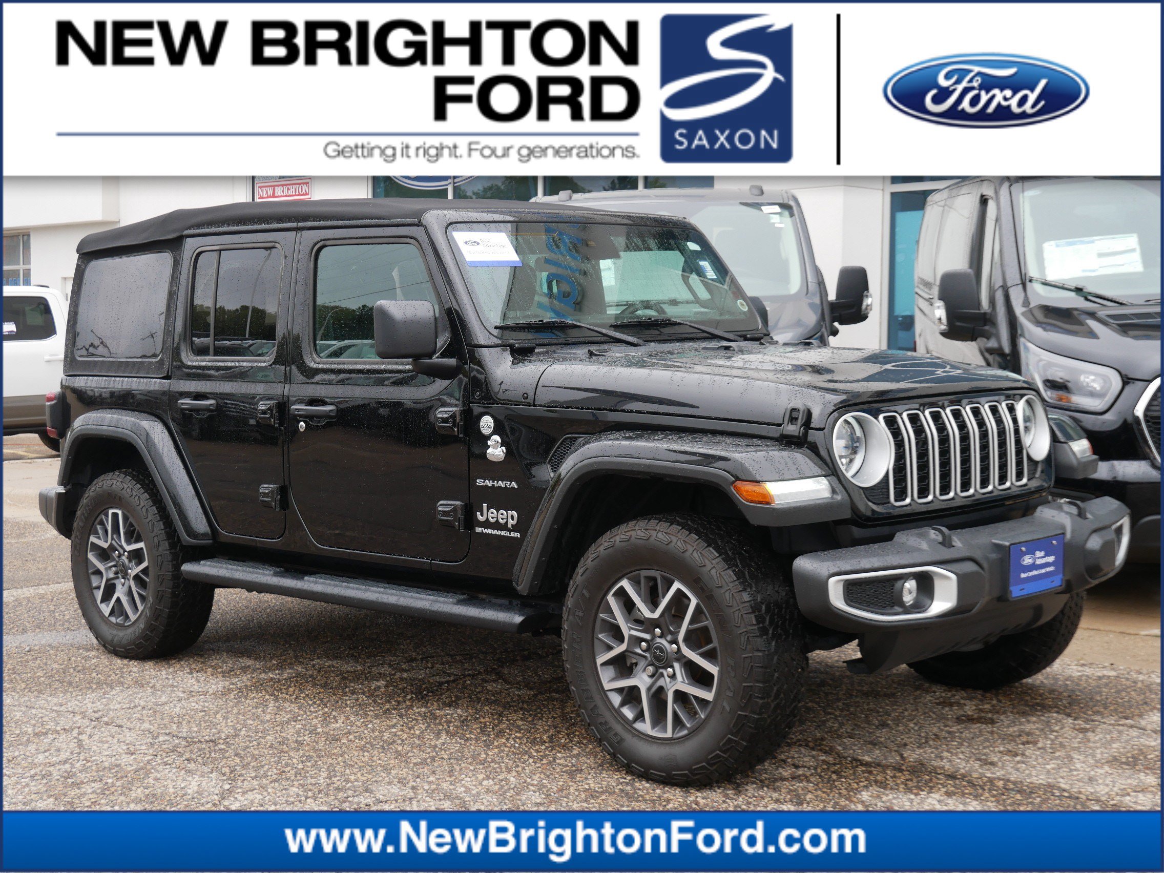 Used 2024 Jeep Wrangler Unlimited Sahara AWD/4WD image 1