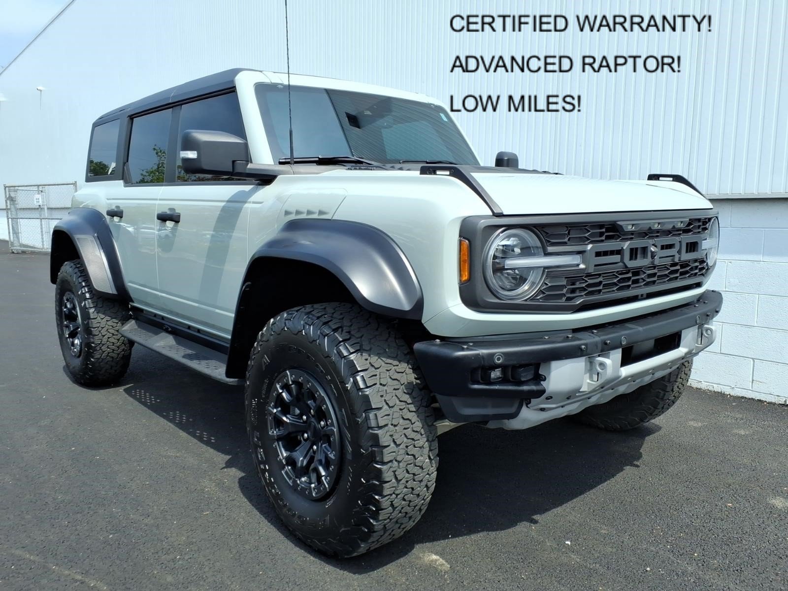 Certified 2023 Ford Bronco Raptor AWD/4WD image 1