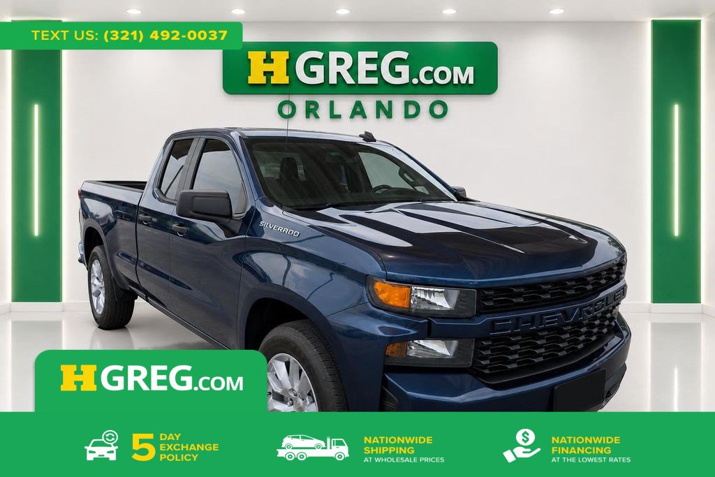 Used 2019 Chevrolet Silverado 1500 Custom w/ Custom Value Package RWD image 1
