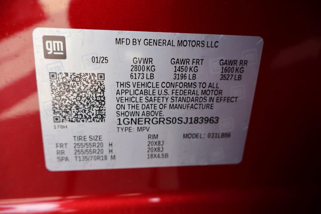 New 2025 Chevrolet Traverse LT w/ Sun and Wheel Package image 50