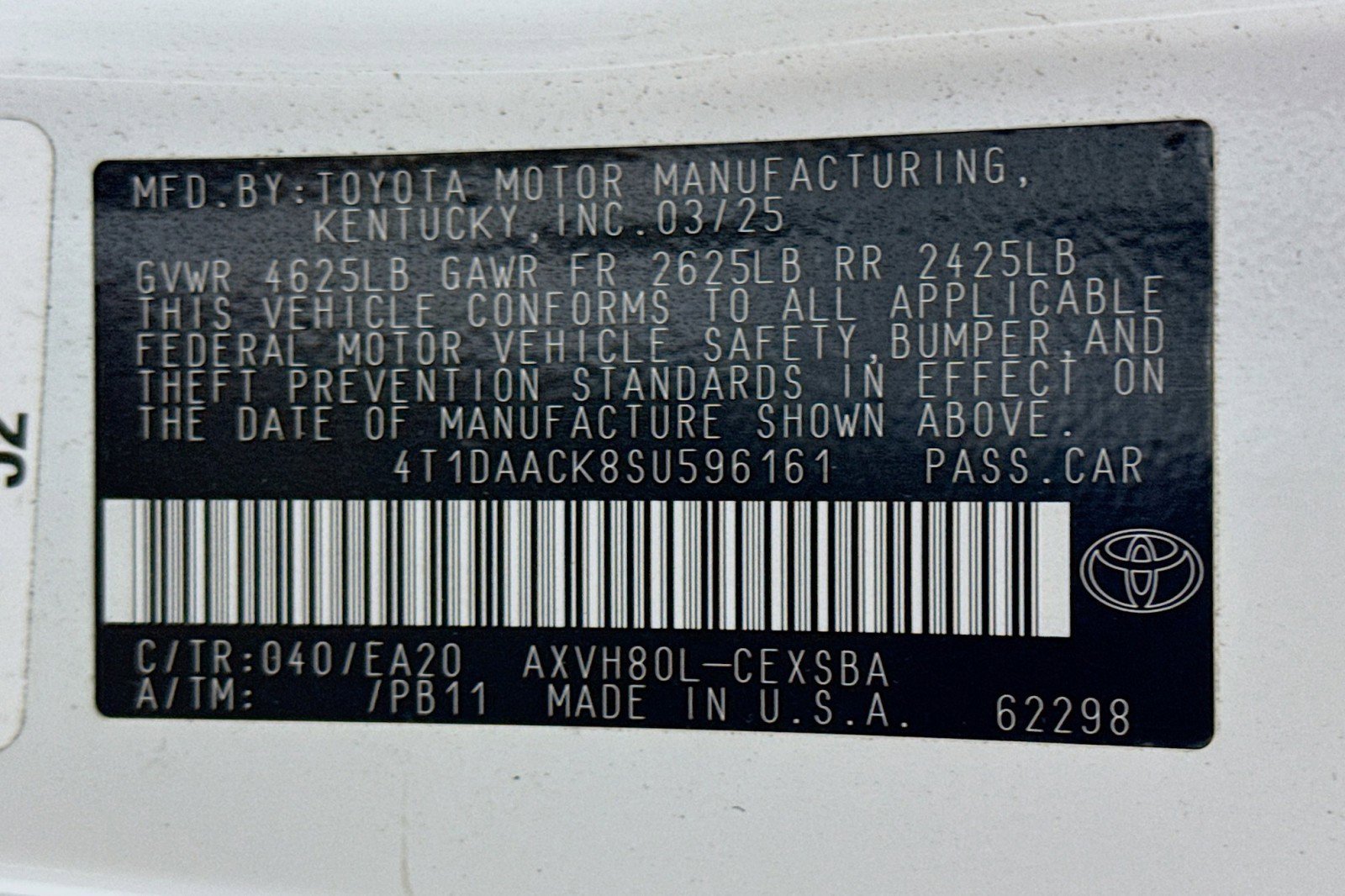 Used 2025 Toyota Camry SE w/ Convenience Package image 23