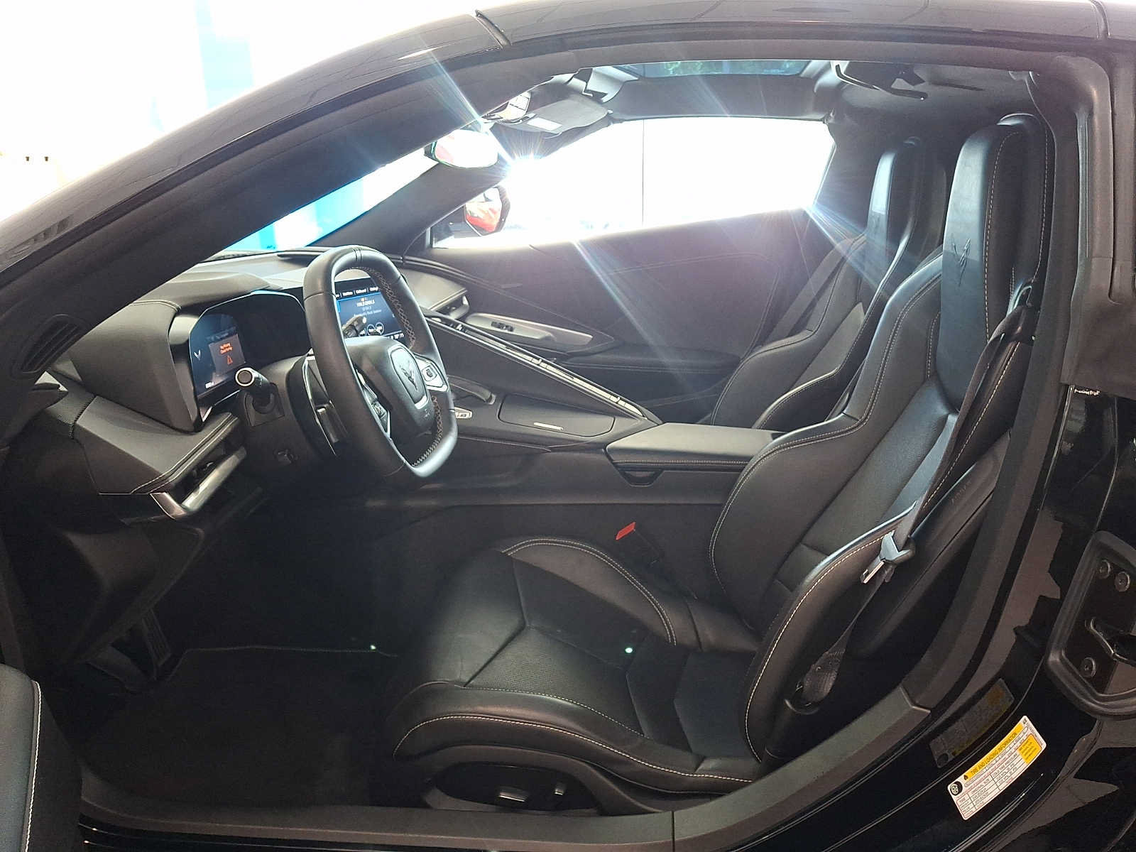 Used 2021 Chevrolet Corvette Stingray Coupe w/ Engine Appearance Package RWD image 12