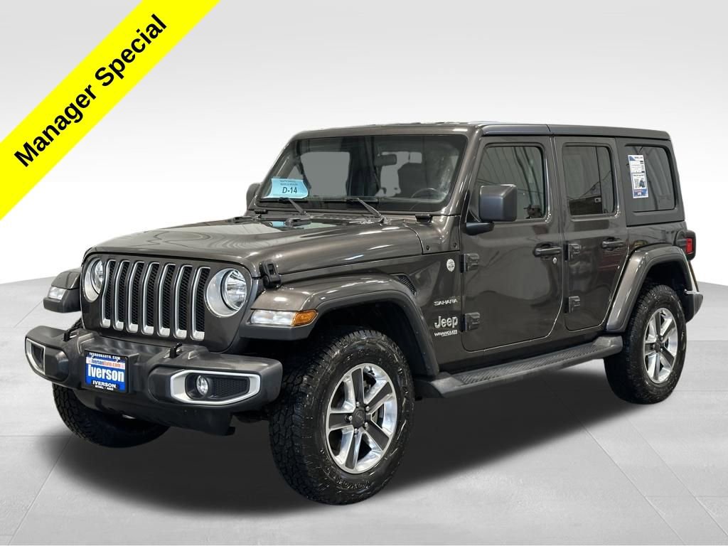 Used 2019 Jeep Wrangler Unlimited Sahara w/ Cold Weather Group AWD/4WD image 3
