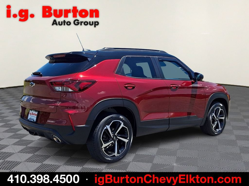 Certified 2022 Chevrolet TrailBlazer RS w/ Sun and Liftgate Package AWD/4WD image 6