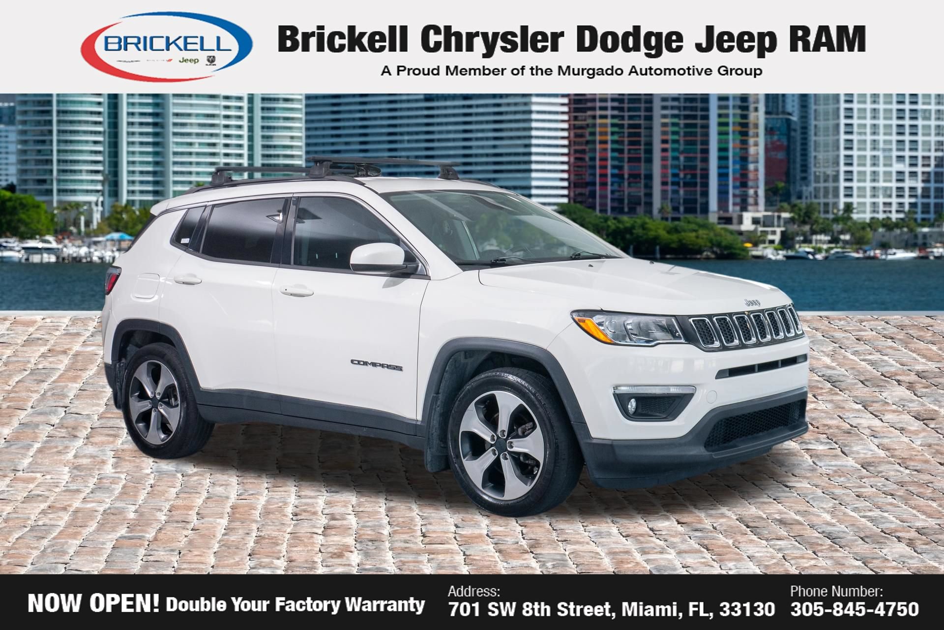 Used 2017 Jeep Compass Latitude w/ Popular Equipment Group FWD image 1