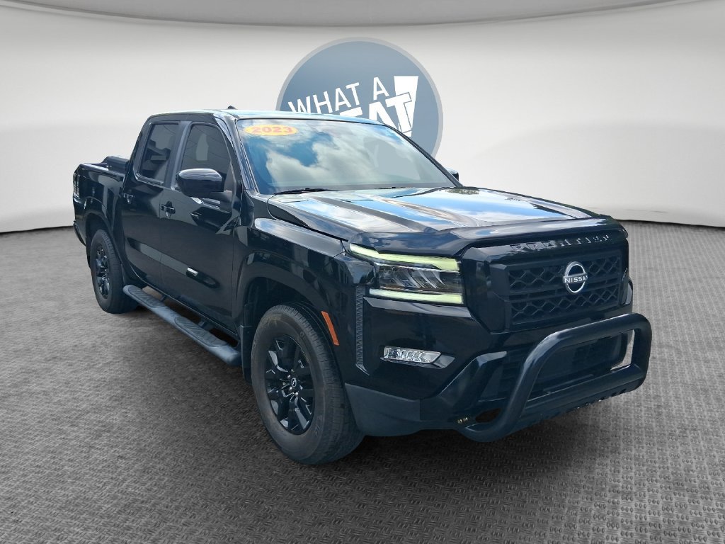 Used 2023 Nissan Frontier SV w/ Midnight Edition Package RWD image 1