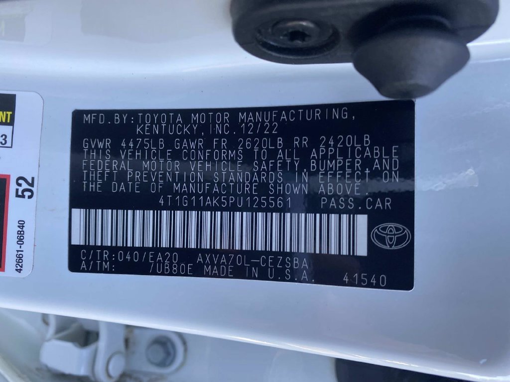 Used 2023 Toyota Camry SE FWD image 20
