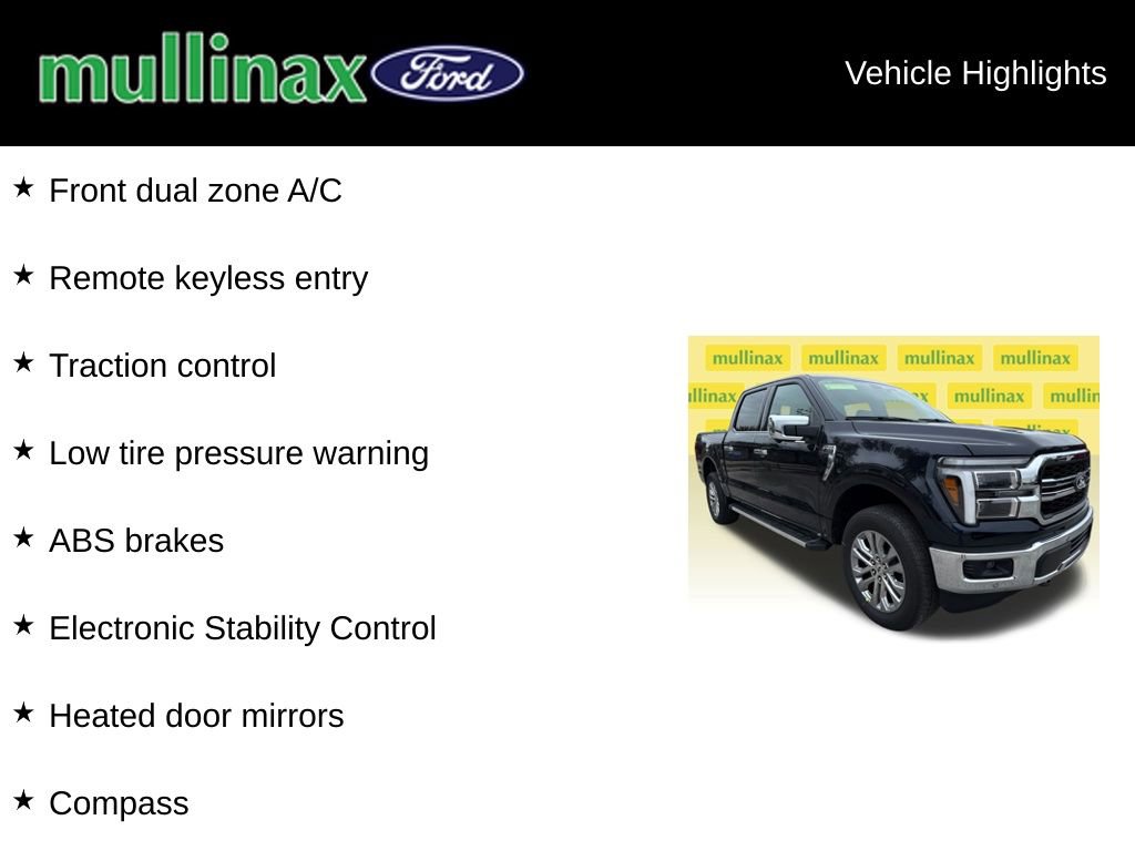 New 2026 Ford F150 Lariat w/ Equipment Group 501A Mid image 15